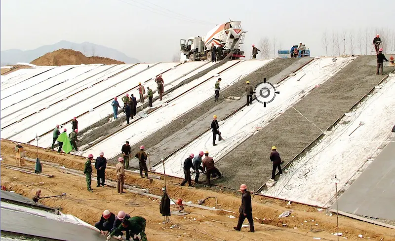 Geosynthetics projects of South-to-North water diversion M